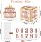 Happy Birthday Money Gift Box with DIY Stickers for Any Age - Pink Rose Gold Surprise Birthday Party Cash Gift Box with Pull Out Card for Women Girls - A Fun Way to Present Cash as Gifts